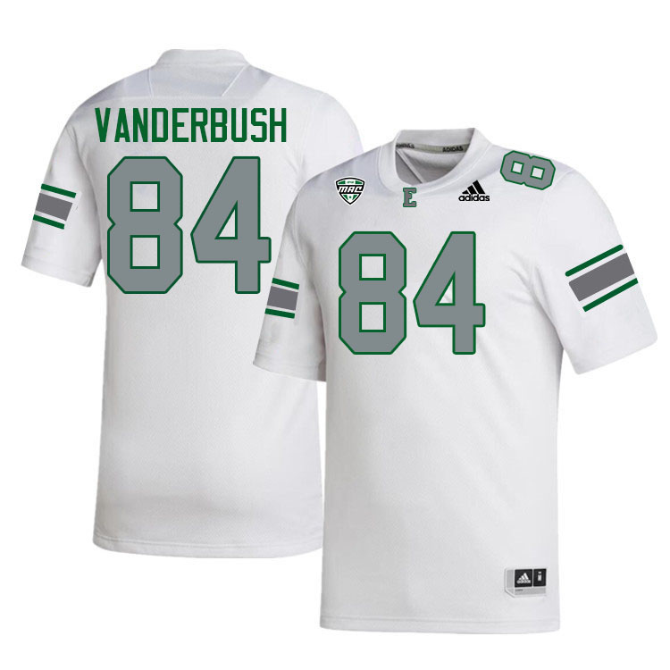 Eastern Michigan Eagles #84 Caden Vanderbush College Football Jerseys Stitched-White